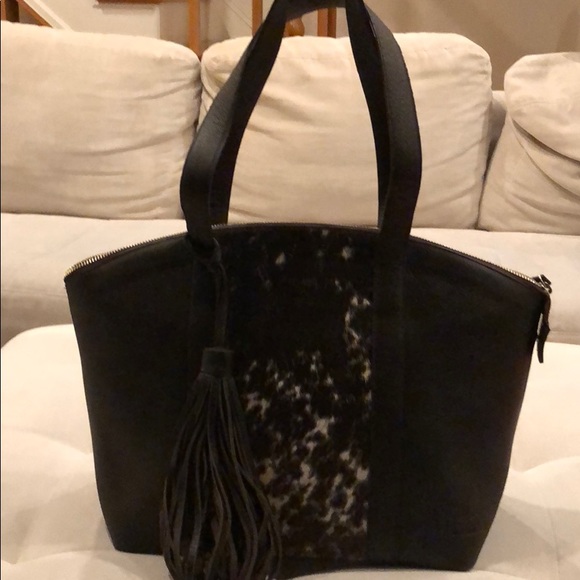 Ala Pilar dark brown leather tote bag - Picture 2 of 8